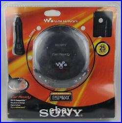 Sony D-E226CK Walkman Portable CD Player with Car Kit (Black)