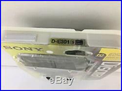 Sony D-E301 ESP Discman Portable CD Player Silver New Unopened