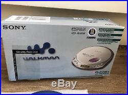 Sony D-E351 CD Player Walkman Discman, Boxed, Headphones, Adapter, Instructions