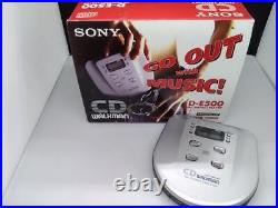 Sony D-E500 Portable Cd Player