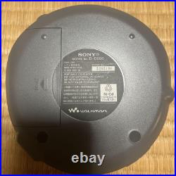 Sony D-E666 Cd Walkman Portable Cd Player Anti-Skip Vintage Audio Discman