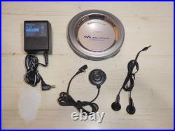 Sony D-E666 Portable CD Player Walkman with remote control Vintage Audio Good JP