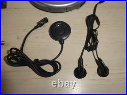 Sony D-E666 Portable CD Player Walkman with remote control Vintage Audio Good JP