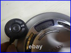 Sony D-E666 Portable CD Player Walkman with remote control Vintage Audio Good JP