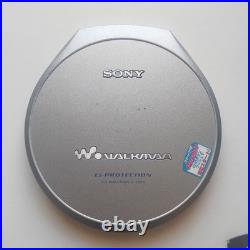 Sony D-E999 CD Silver Walkman Portable Compact Disc Player Used Japan Import