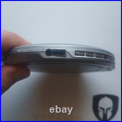 Sony D-E999 CD Silver Walkman Portable Compact Disc Player Used Japan Import