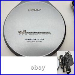 Sony D-E999 Walkman CD Player G-Protection with Remote, AC Operation Confirmed