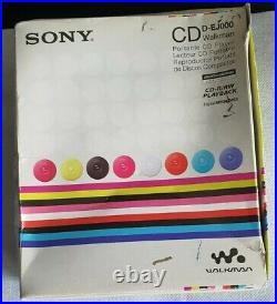 Sony D-EJ000 PORTABLE CD WALKMAN / G-PROTECTION