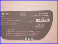 Sony D-EJ002 CD Walkman Portable Player Tested Working