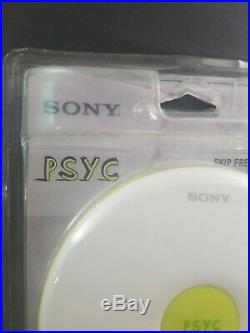 Sony D-EJ010 CD Walkman Portable Compact Disc Player White Neon 2006