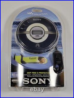 Sony D-EJ100 Psyc Walkman Portable CD Player Brand New Factory Sealed -Blue