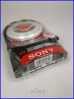 Sony D-EJ100 Psyc Walkman Portable CD Player White Walkman Player Clipon Remote