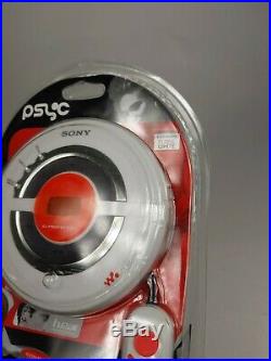 Sony D-EJ100 Psyc Walkman Portable CD Player White Walkman Player Clipon Remote
