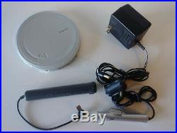 Sony (D-EJ1000) Silver CD Walkman Portable CD Player Discman with AC Adapter