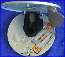 Sony (D-EJ1000) Silver CD Walkman Portable CD Player Discman with AC Adapter