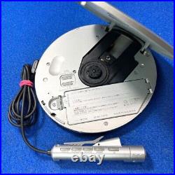 Sony D-EJ1000 Walkman Portable CD Player Audio Silver Used From Japan