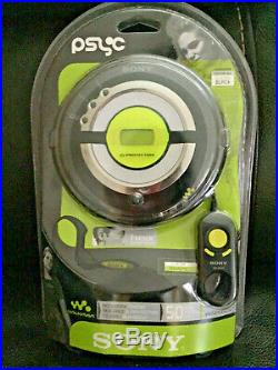 Sony D-EJ100PS Psyc Walkman Portable CD Player Skip-Free G-Protection NEW