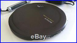 Sony D-EJ2000 Portable CD WALKMAN. Cool Vintage SONY WALKMAN, CD player Works