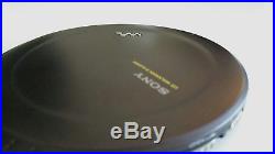 Sony D-EJ2000 Portable CD WALKMAN. Rare Vintage with Remote