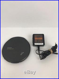 Sony D-EJ2000 Ultra Slim CD Walkman Portable CD Player Used Works Great