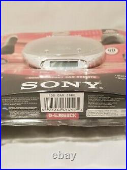Sony D-EJ368CK CD Walkman Portable CD Player with Car Kit NEW In Sealed Package