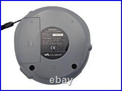 Sony D-EJ620 CD Walkman Discman Stereo Portable Compact Disc Player Silver Vtg