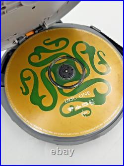 Sony D-EJ620 CD Walkman Discman Stereo Portable Compact Disc Player Silver Vtg