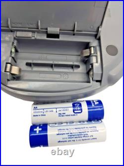 Sony D-EJ620 CD Walkman Discman Stereo Portable Compact Disc Player Silver Vtg