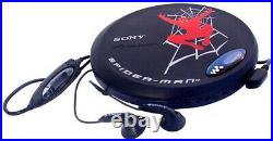 Sony D-EJ775 Spider-Man Limited Model Walkman Portable CD Player Rare Working