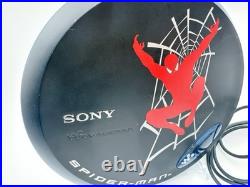 Sony D-EJ775 Spiderman Edition Rare Portable CD Walkman G-Protection Tested