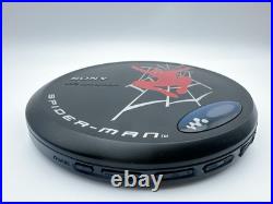 Sony D-EJ775 Spiderman Edition Rare Portable CD Walkman G-Protection Tested