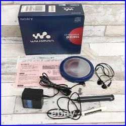 Sony D-EJ855 Walkman Snubbull Portable CD Player Black Near Mint Condition