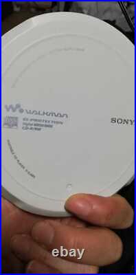Sony D-EJ885 Walkman Portable CD Player with Remote Yellow Operation Confirmed