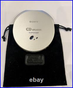 Sony D-EJ915 CD walkman, with remote, bag