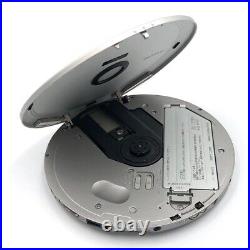 Sony D-EJ955 CD Player Discman CD Walkman Silver Portable Audio Used From Japan