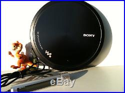 Sony D-EJ955 CD Player Discman CD Walkman TEXT Tragbaren Remote Control Black