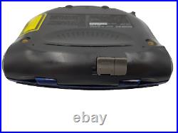 Sony D-ES55 Sports Blue Discman CD Walkman Compact Disc Player Retro Collectible