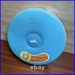 Sony D-Ej002 Cd Player Portable Discman Esp Silver Vintage Audio Collectible