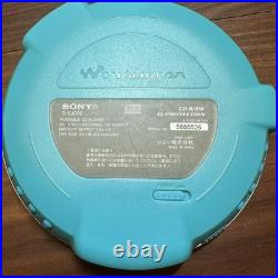 Sony D-Ej002 Cd Player Portable Discman Esp Silver Vintage Audio Collectible