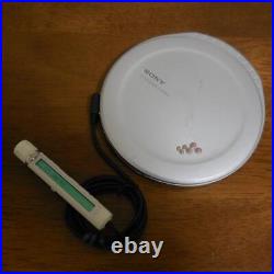 Sony D-Ej2000 Silver Walkman Portable Cd Player Operation Confirmed Vintage
