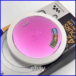 Sony D-Ej720 Pink Portable Cd Player Personal Audio Discman Anti-Skip Music