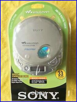 Sony D-F200 Portable CD Player Walkman with AM/FM Digital Radio Tuner (NEW)