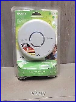 Sony D-FJ041 Walkman Portable CD Player AM/FM Tuner Music NIB White