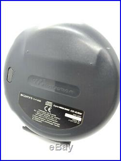 Sony D-FJ200 CD Compact Disc Walkman FM AM Radio Tuner Portable Discman Silver