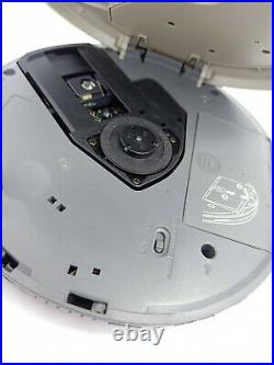 Sony D-FJ401 CD Compact Disc Walkman FM AM Radio Tuner Portable Discman Silver
