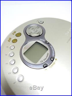 Sony D-FJ401 CD Walkman Compact Disc Player FM AM Radio Discman Personal Stereo