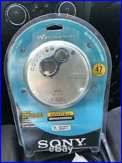 Sony D-FJ401/ CD Walkman Discman AM/FM/Weather Radio (NEW-SEALED) FREE SHIPPING