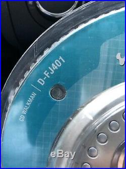 Sony D-FJ401/ CD Walkman Discman AM/FM/Weather Radio (NEW-SEALED) FREE SHIPPING