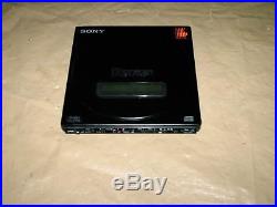Sony D-J5/J50 Compact Disc Portable CD Walkman Player Vintage Discman + Adapter
