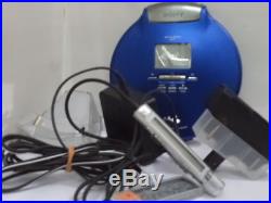 Sony D NE 920 CD Player Rare Blue Boxed Japan Super Mint